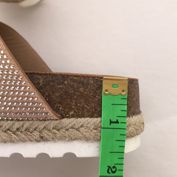 Dolce Vita Carther Platform Buckle Slide Sandal In Shimmer - Picture 8 of 10